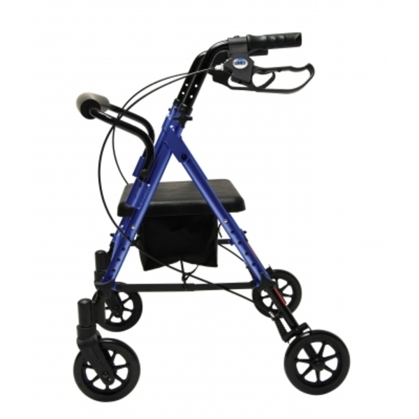 Lumex Set N Go Wide Adj Rollator Blu RJ4718B